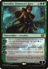 Freyalise, Llanowar's Fury - Oversized